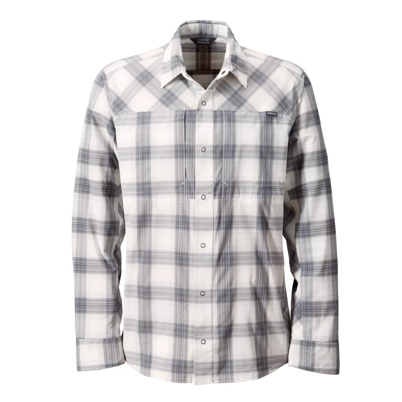 Pro Stretch Long Sleeve - Ash Plaid